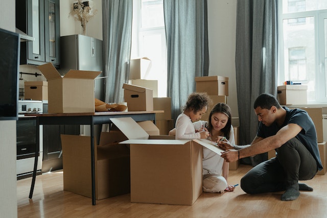 family moving in